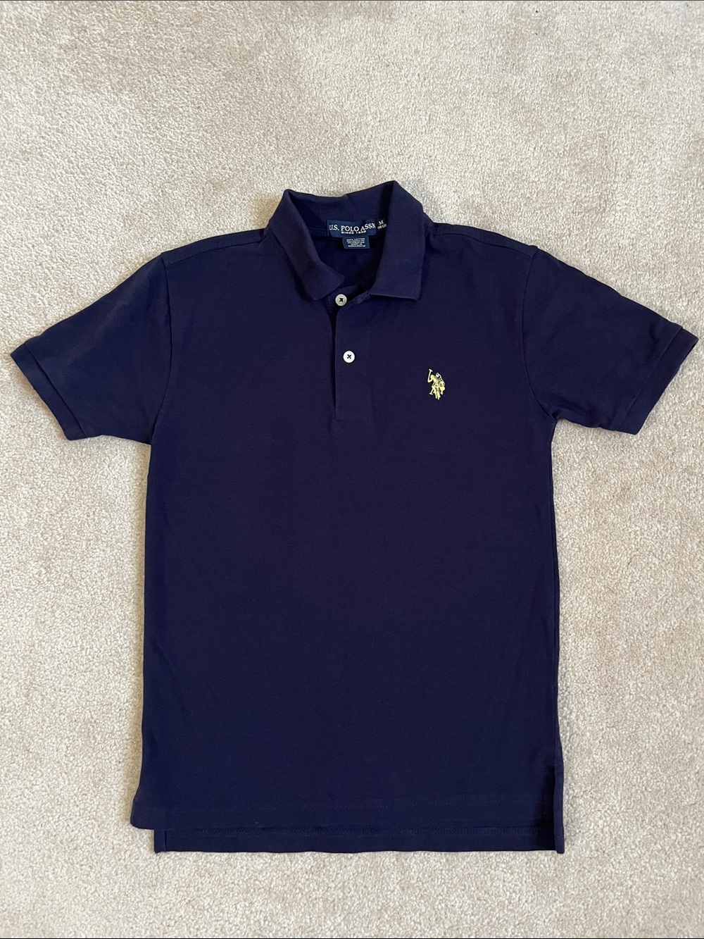 US Polo Assn boy polo shirt